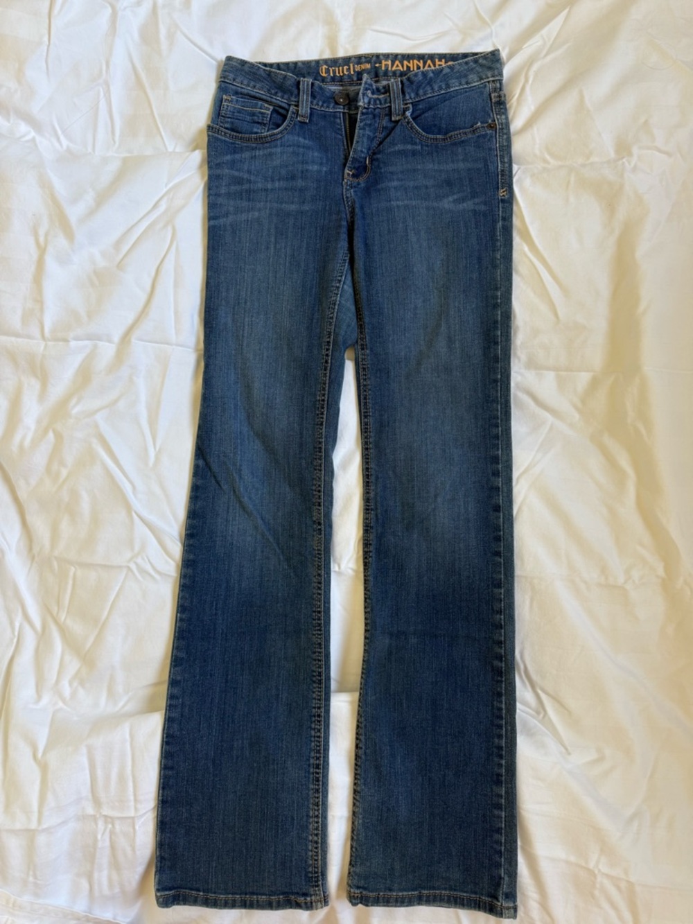 Women’s Cruel Girl Hannah Medium Stone Jeans